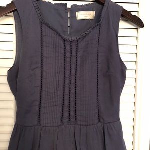 Moulinette Soeurs Dusty Blue Baby Doll Dress